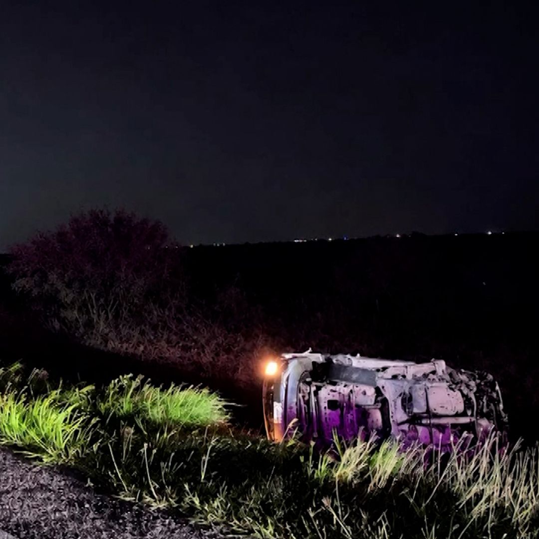 Accidente Volcadura Deja Tres Lesionados en Tramo Nueva Rosita-Allende